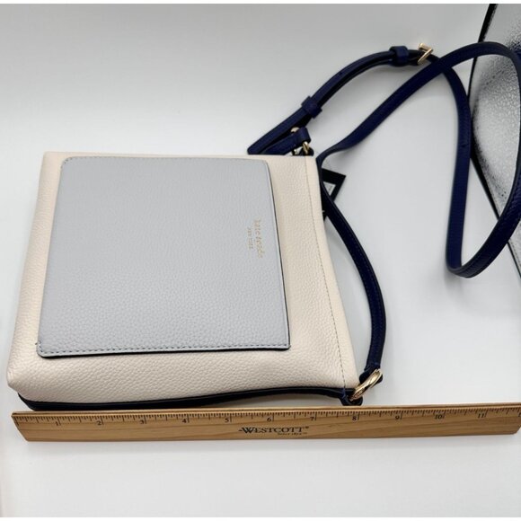 Kate Spade KH164 Ava Colorblock Pebbled Leather Swingpack Crossbody Bag NWT - Picture 16 of 16